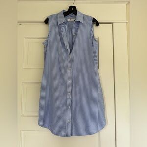 Vineyard Vines seersucker shirt dress